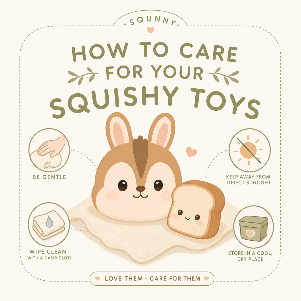 How to Care for Your Squishy Toys