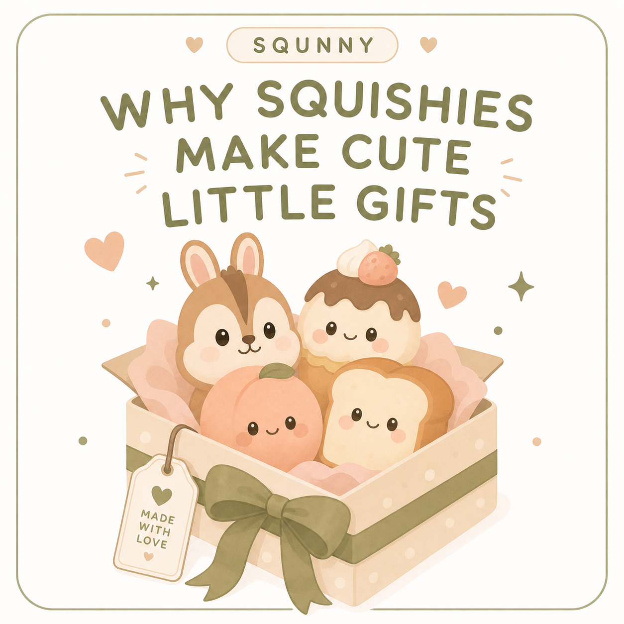 Why Squishies Make Cute Little Gifts