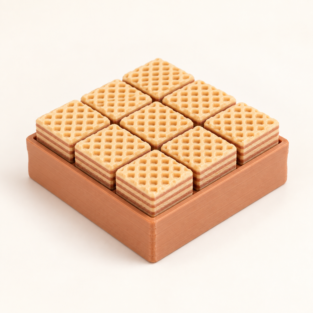 Squnny Wafer Tap 9-Key Fidget Toy