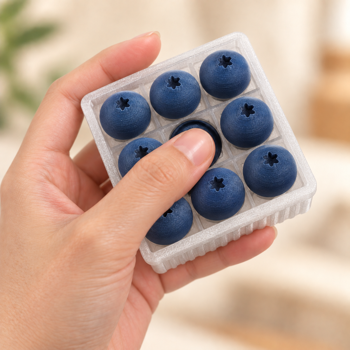 Squnny Blueberry Tap 9-Key Fidget Toy