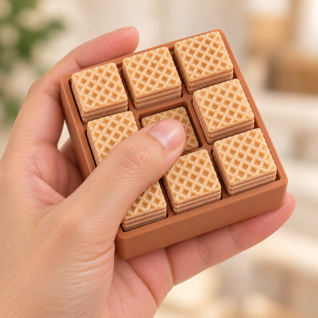 Squnny Wafer Tap 9-Key Fidget Toy