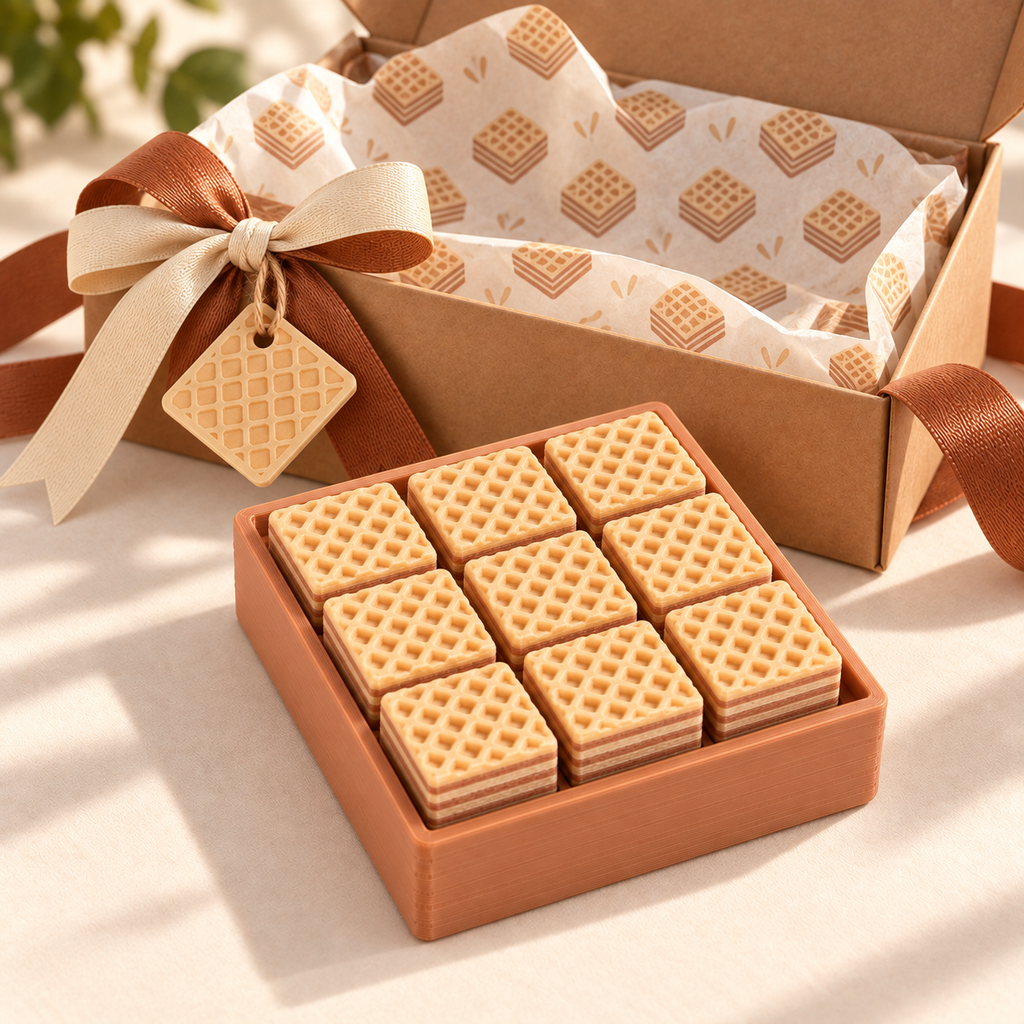 Squnny Wafer Tap 9-Key Fidget Toy