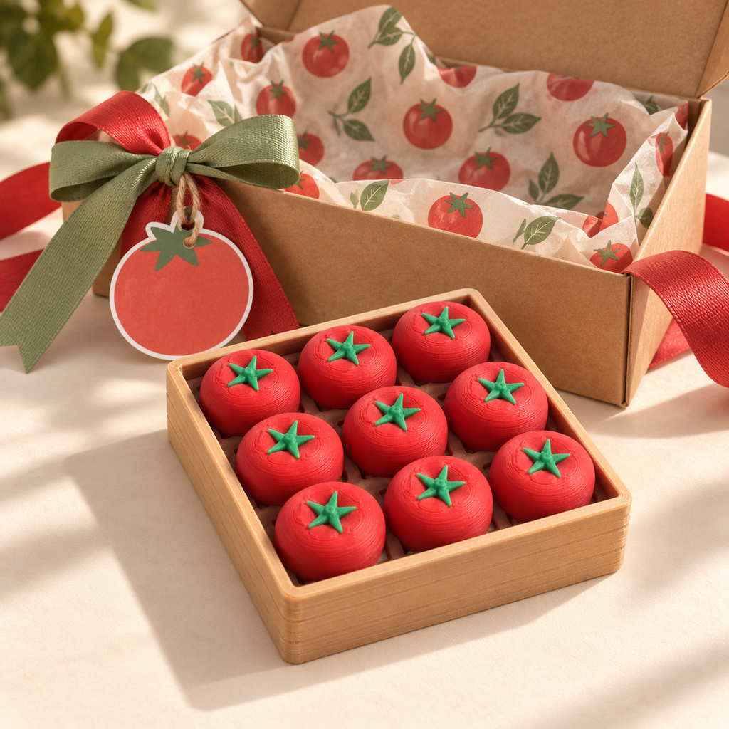 Squnny Tomato Tap 9-Key Fidget Toy