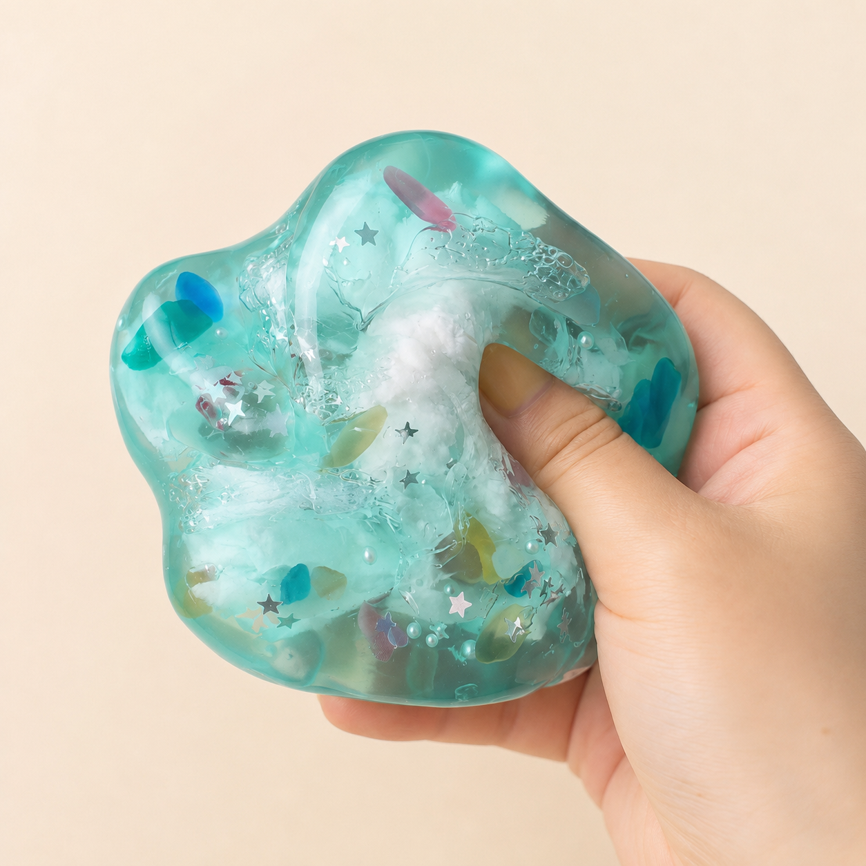 Squnny Jelly Sea Crunchy Squishy Ball - ASMR Stress Relief Toy