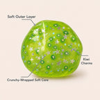 Squnny Kiwi Jelly Crunchy Squishy Ball - ASMR Stress Relief Toy
