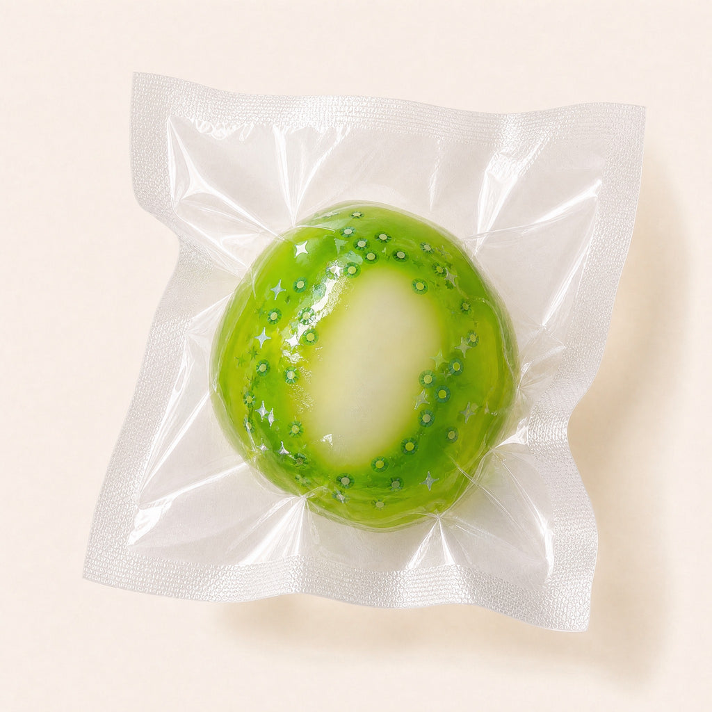 Squnny Kiwi Jelly Crunchy Squishy Ball - ASMR Stress Relief Toy
