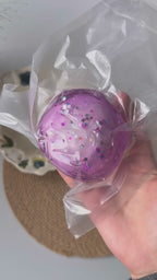 Squnny Grape Jelly Crunchy Squishy Ball - ASMR Stress Relief Toy