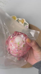 Squnny Sakura Jelly Crunchy Squishy Ball - ASMR Stress Relief Toy
