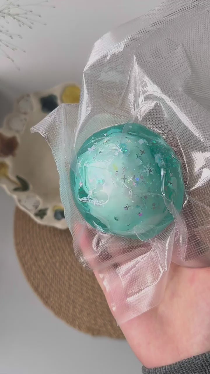 Squnny Jelly Sea Crunchy Squishy Ball - ASMR Stress Relief Toy